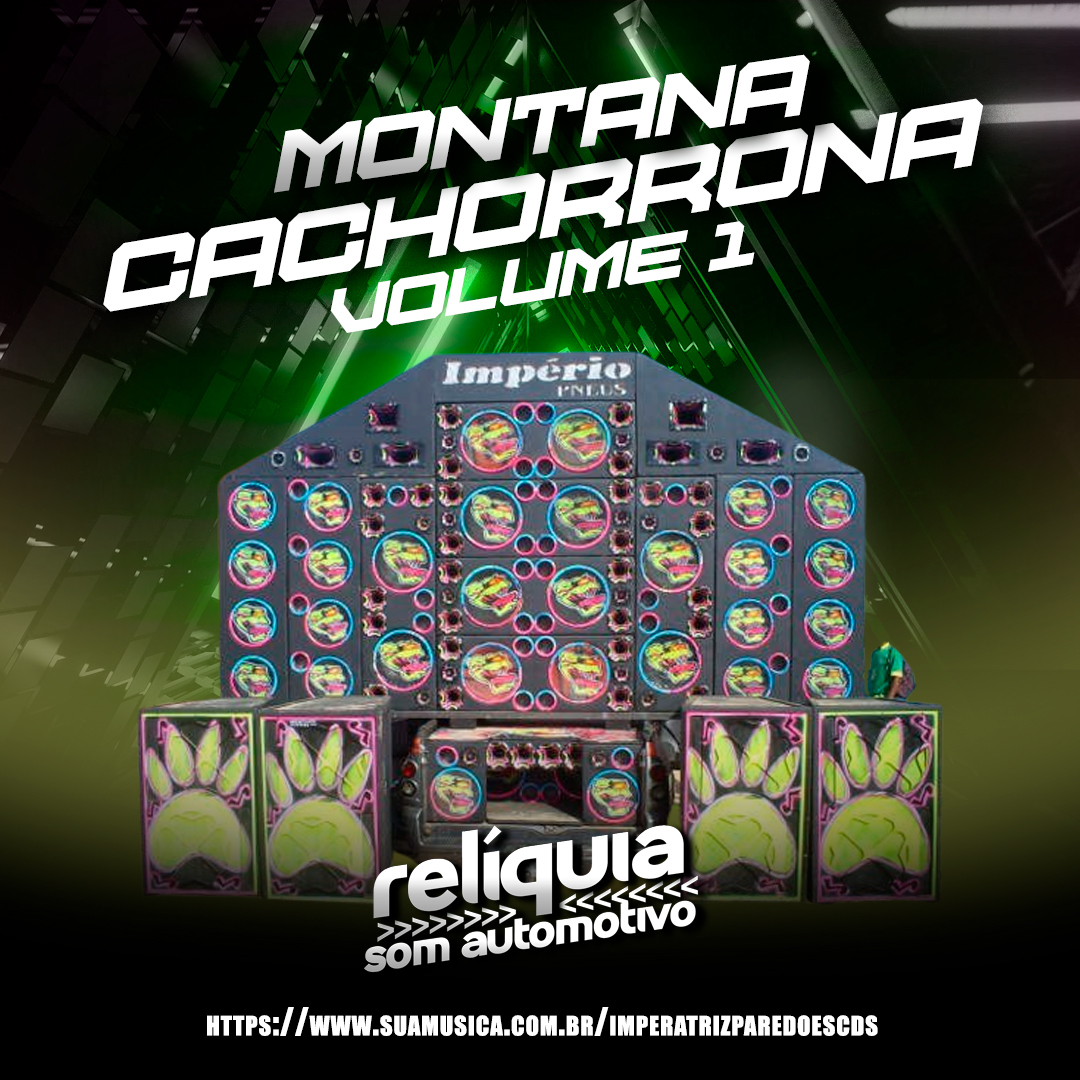 Capa: TBT - CD MONTANA CACHORRONA VOLUME 1