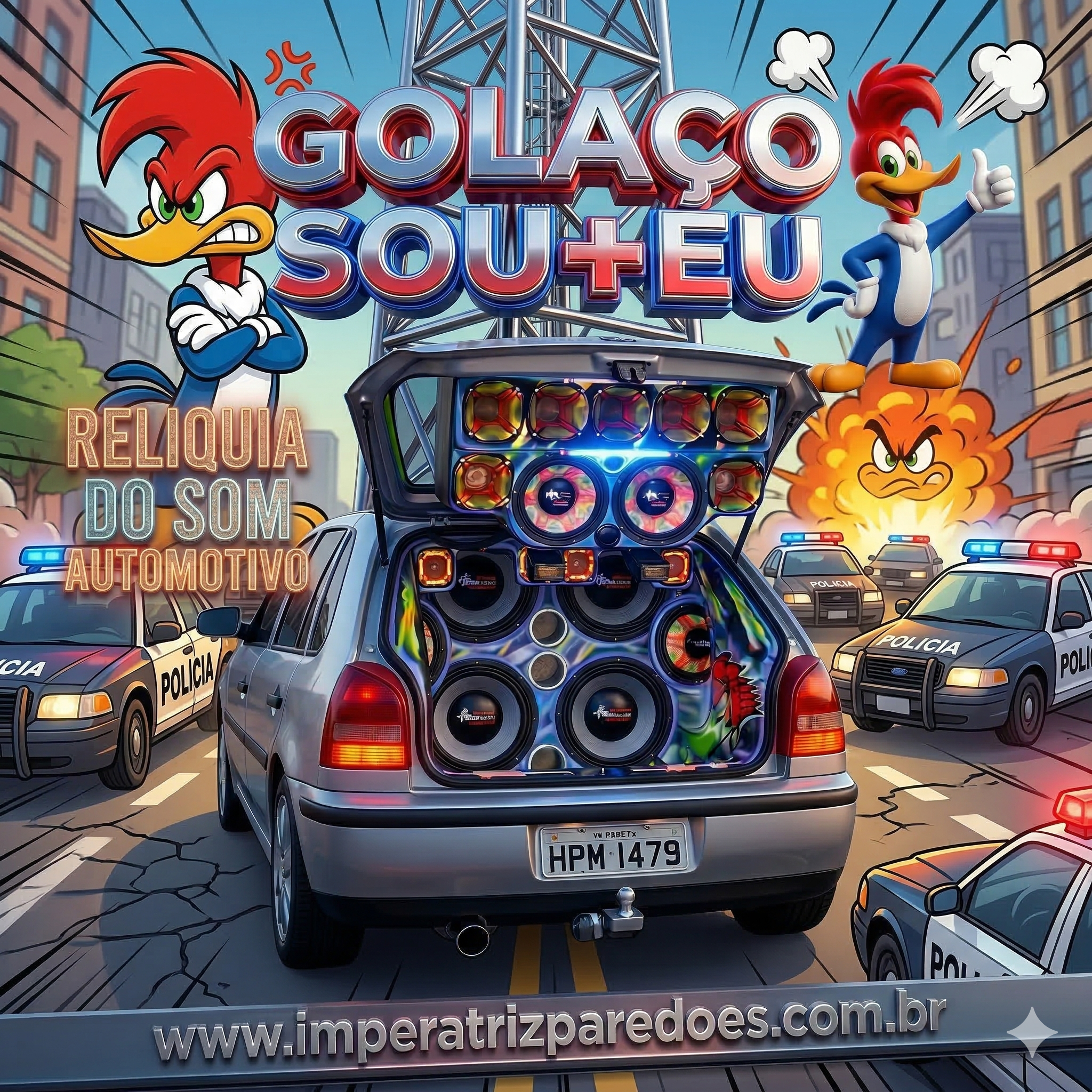 Capa: TBT - CD GOLAÇO SOU + EU