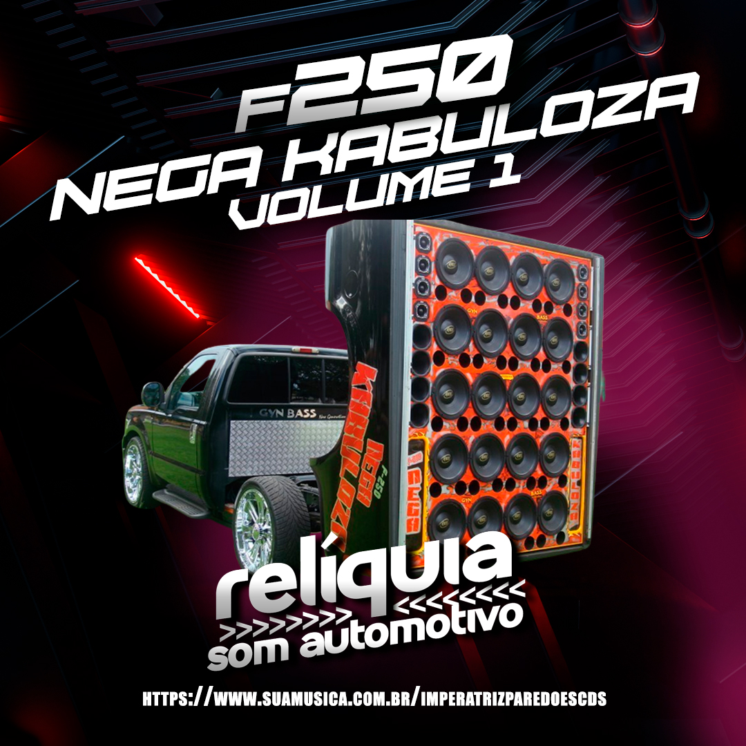 Capa: TBT - CD F250 NEGA KABULOZA VOLUME 2