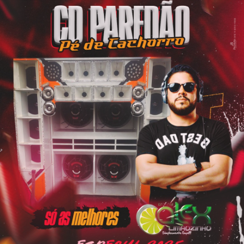 Capa: CD PAREDÃO PÉ DE CACHORRO VOLUME 5
