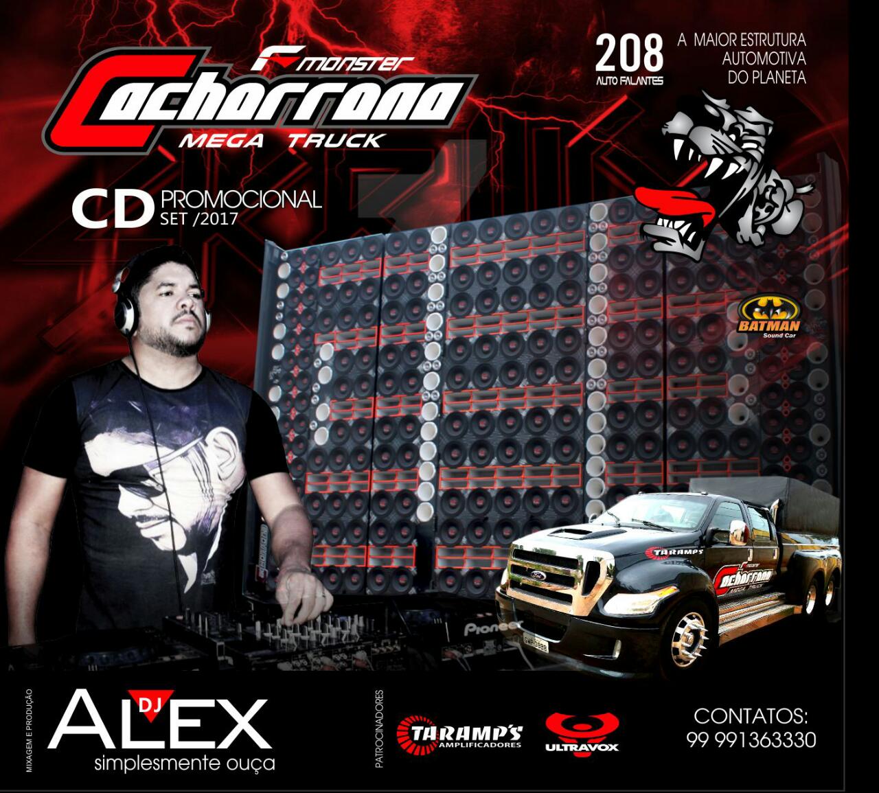 Capa: CD F-MONSTER CACHORRONA MEGA TRUCK 2017