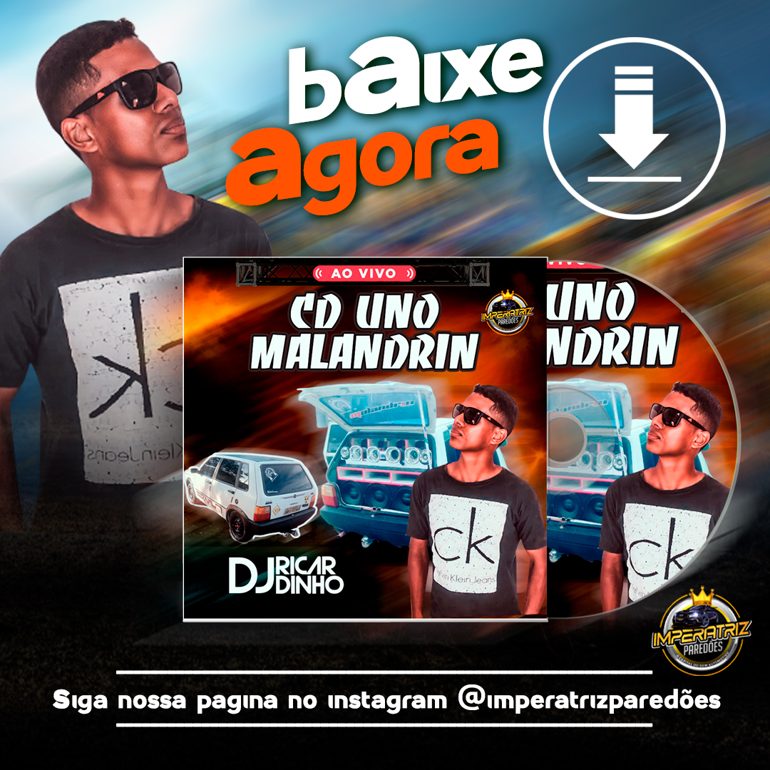 Capa: CD UNO MALANDRIN AO VIVO 2023