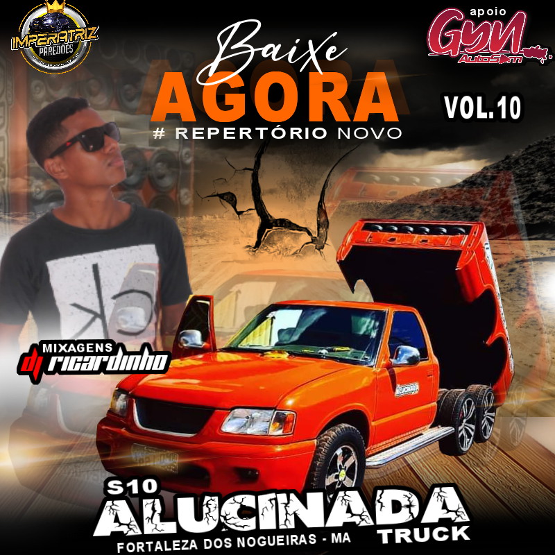 Capa: CD S10 ALUCINADA 2021 VOLUME 10