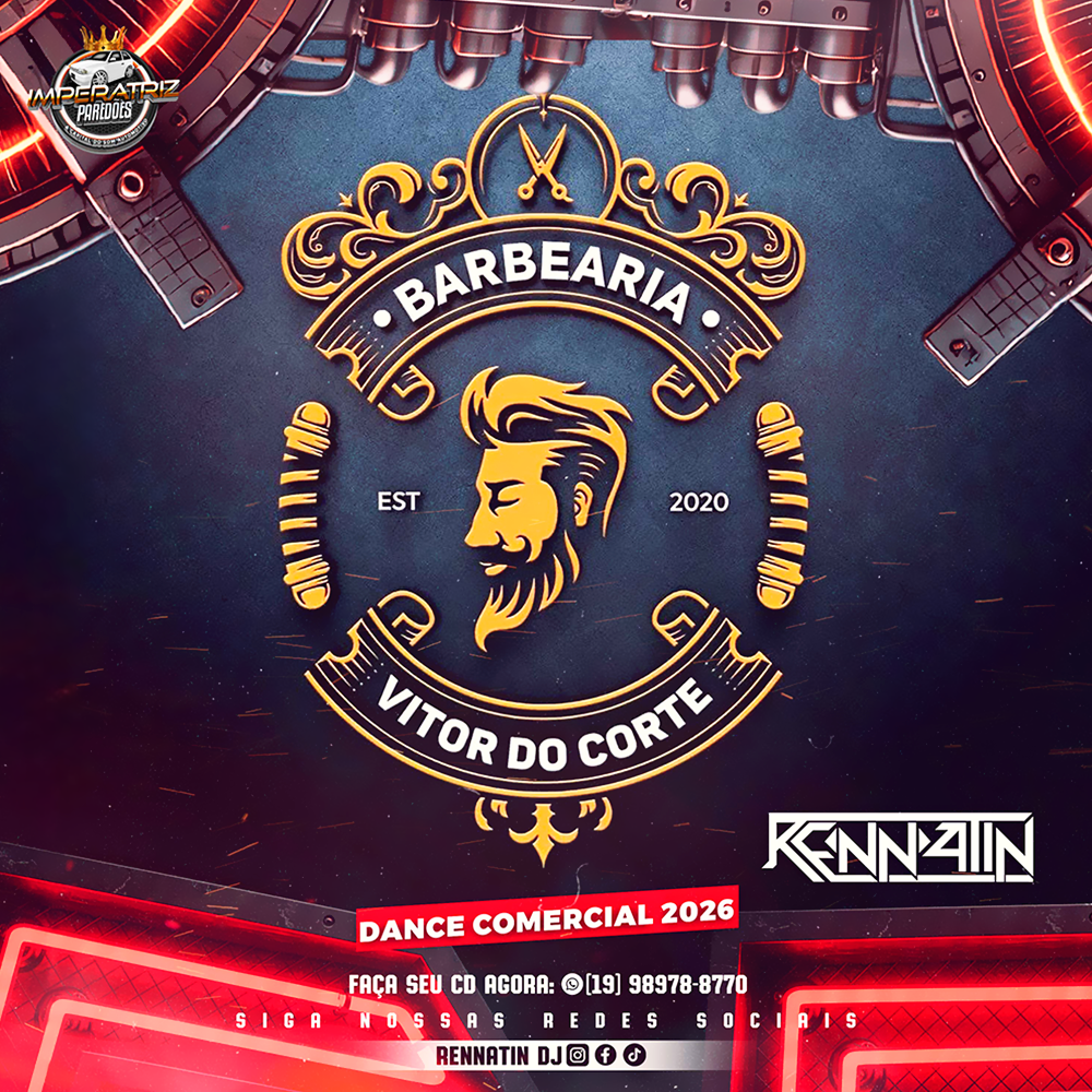 Capa: CD BARBEARIA VITOR DO CORTE VOLUME 1