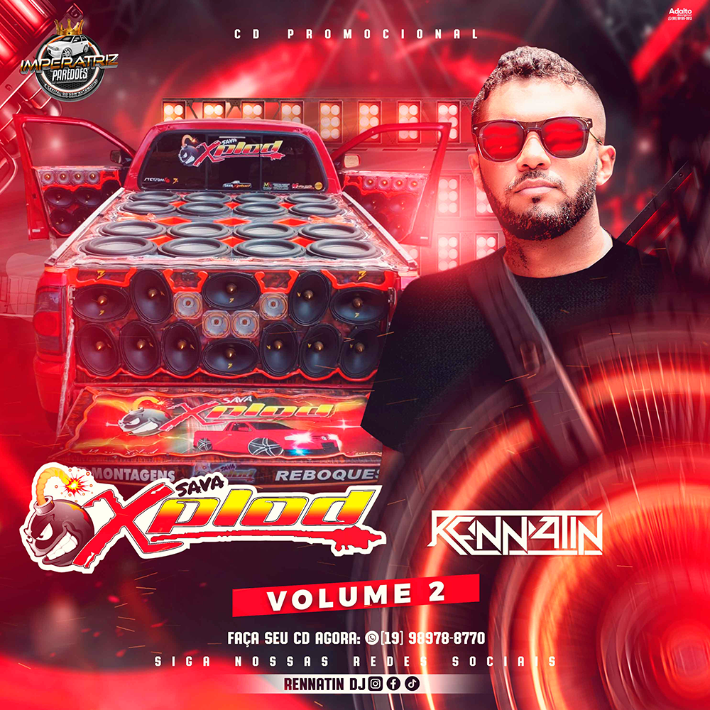 Capa: CD SAVA X-PLOD HOUSE VOLUME 2