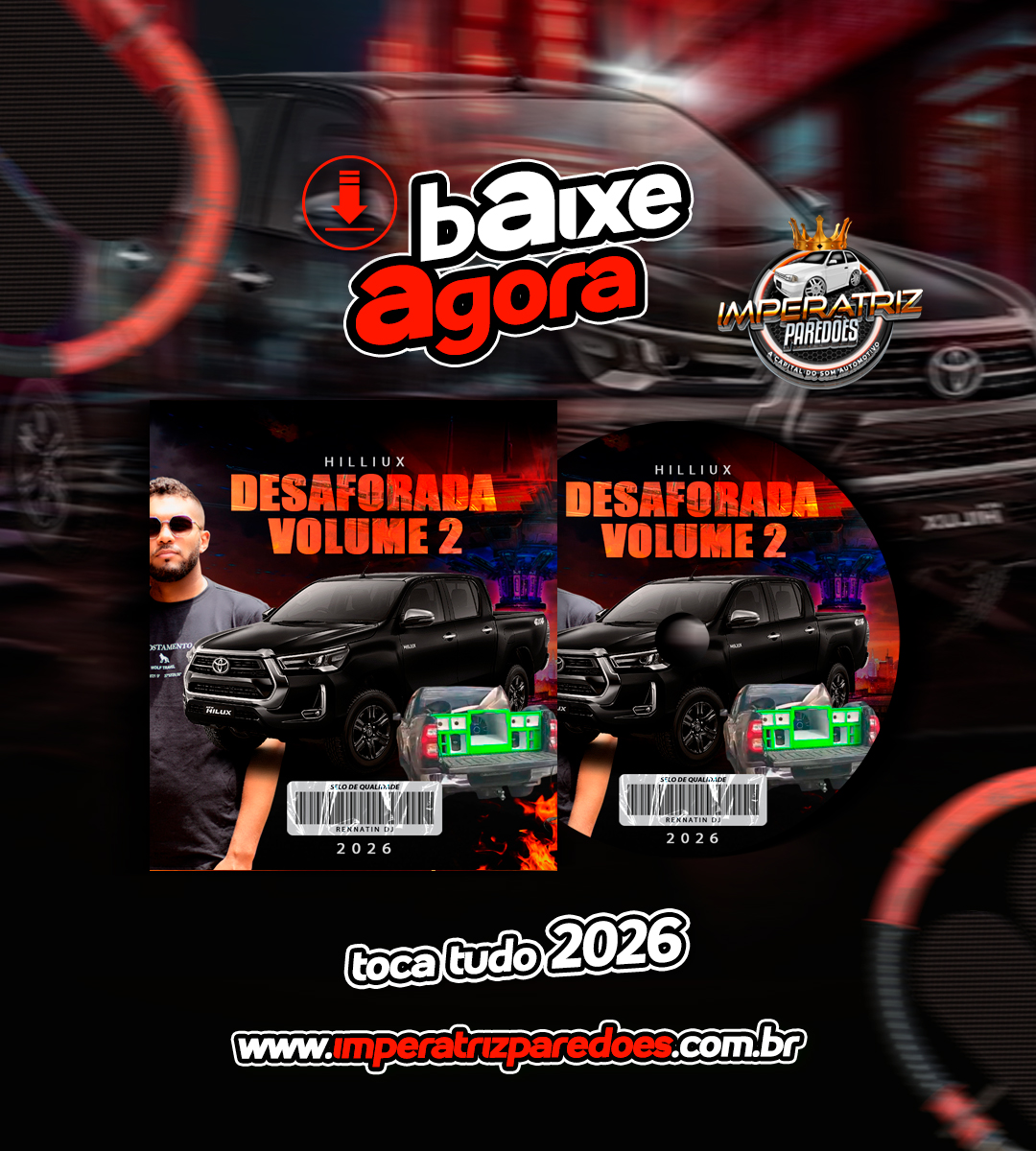 Capa: CD HILLUX DESAFORADA 2026 - VOLUME 2