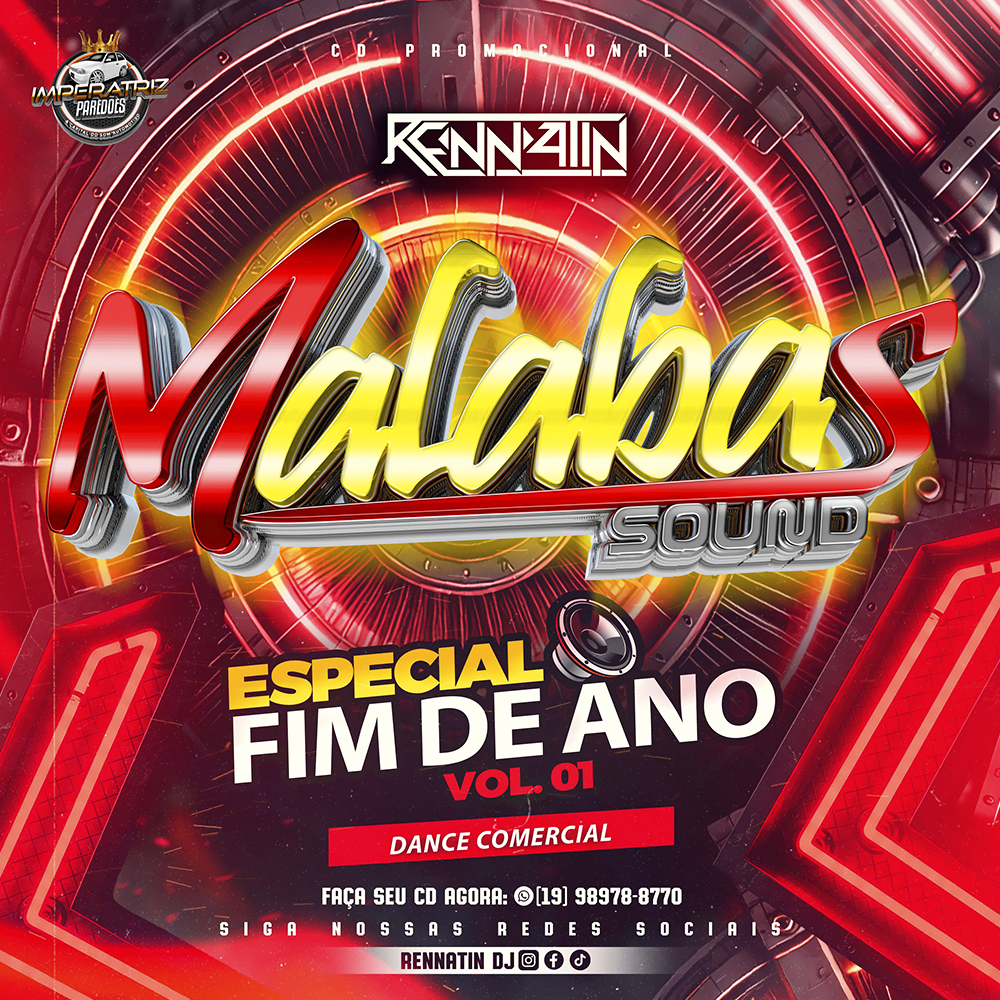 Capa: CD MALABAS SOUND ESPECIAL FIM DE ANO VOLUME 1
