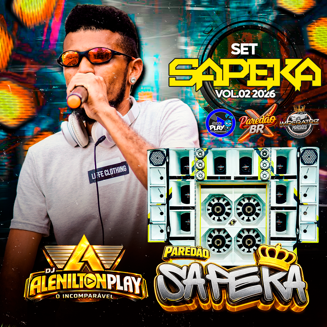 Capa: SET PAREDÃO SAPEKA VOL.02 BY DJ ALENILTON PLAY O INCOMPARÁVEL